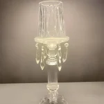 KRİSTAL TAŞLI ŞAMDAN 42*13 CM