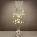 KRİSTAL TAŞLI ŞAMDAN 47*13 CM