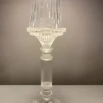 KRİSTAL DÜZ ŞAMDAN 42*12 CM