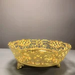 GOLD AYNALI YUVARLAK GONDOL