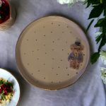 Teddy Bear Seramik Pasta Tabağı