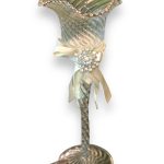 Vetra Art Üfleme Cam Ayaklı Vazo