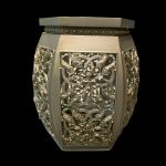 İthal Altıgen Sehpa - Tabure