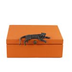 ÇİTALI KUTU TURUNCU-GÜMÜŞ