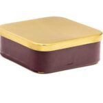 Rosemary Kare Kapaklı Mürdüm Kutu