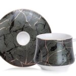 Green Marble 6'lı Kahve Fincan Takımı