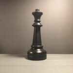 Polyester Vezir Obje Siyah