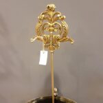 Gold Ayaklı Dekoratif Mumluk 54 cm