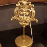 Gold Ayaklı Dekoratif Mumluk 34 cm