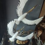 PRİNÇ PORSELEN LEYLEK OBJE