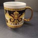 VERSACE SİYAH/SARI KUPA