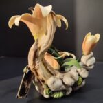 NAPOLİEN PORSELEN TURUNCU ZAMMBAK OBJE