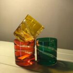 Tom's Kesme Kristal Asorti 6'lı Viski Bardağı