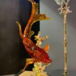 Krm Amber Reçine Şans Balığı Obje