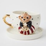 Teddy Bear Seramik Kahve Fincanı