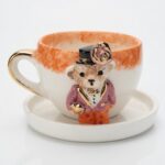 Teddy Bear Seramik Kahve Fincanı