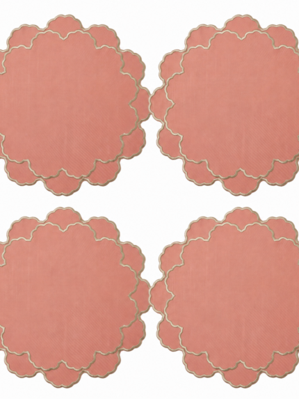 Éclosion Placemat Corail (4'lü Set)
