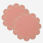 Éclosion Placemat Corail (2'li Set)