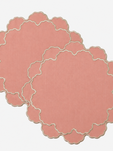 Éclosion Placemat Corail (2'li Set)