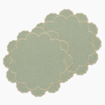Éclosion Placemat Sage (2'li Set)