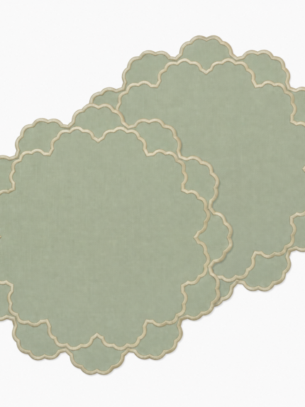 Éclosion Placemat Sage (2'li Set)