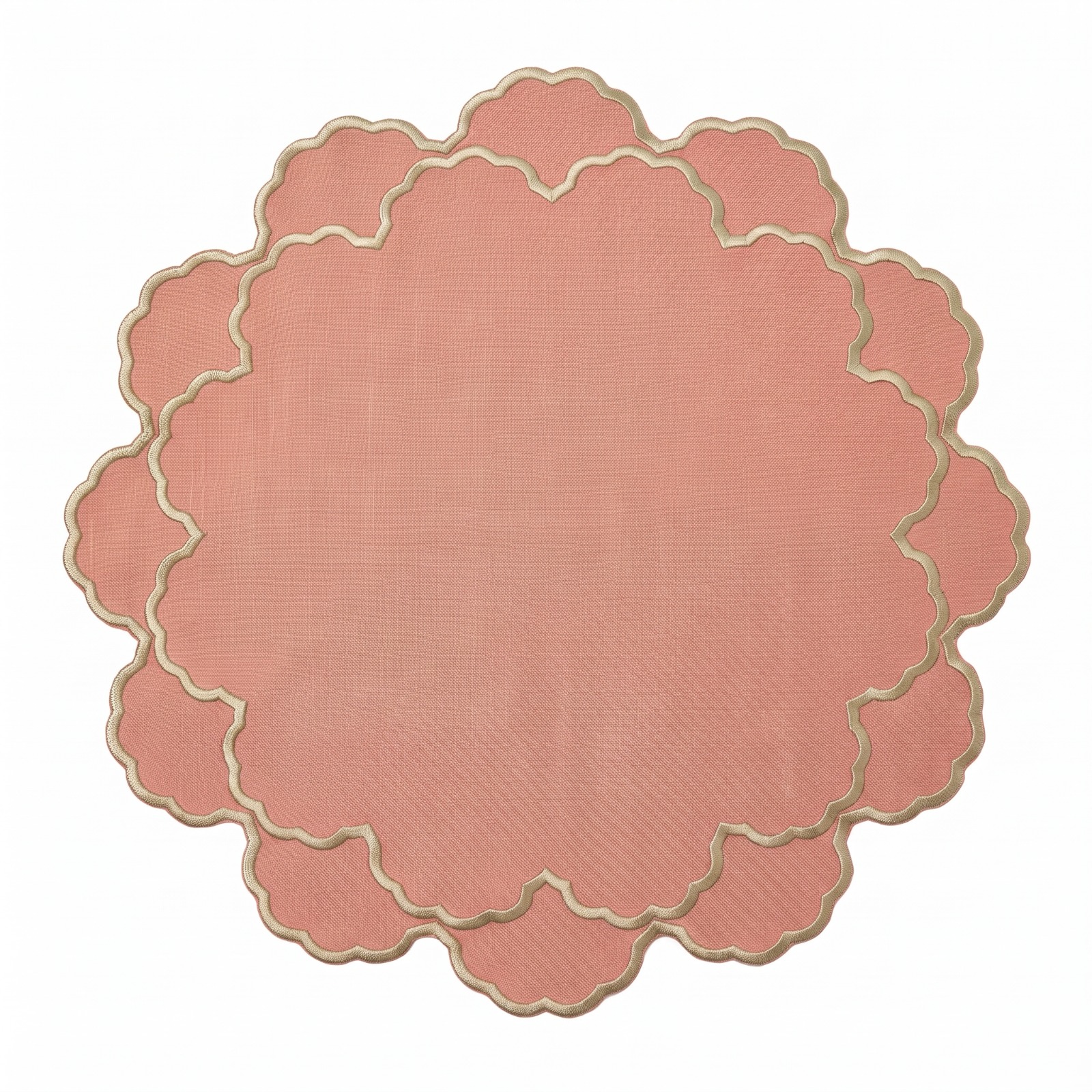 new collection3 Éclosion Placemat Corail - Görsel 1